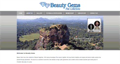 Desktop Screenshot of ceylonbeautygems.com